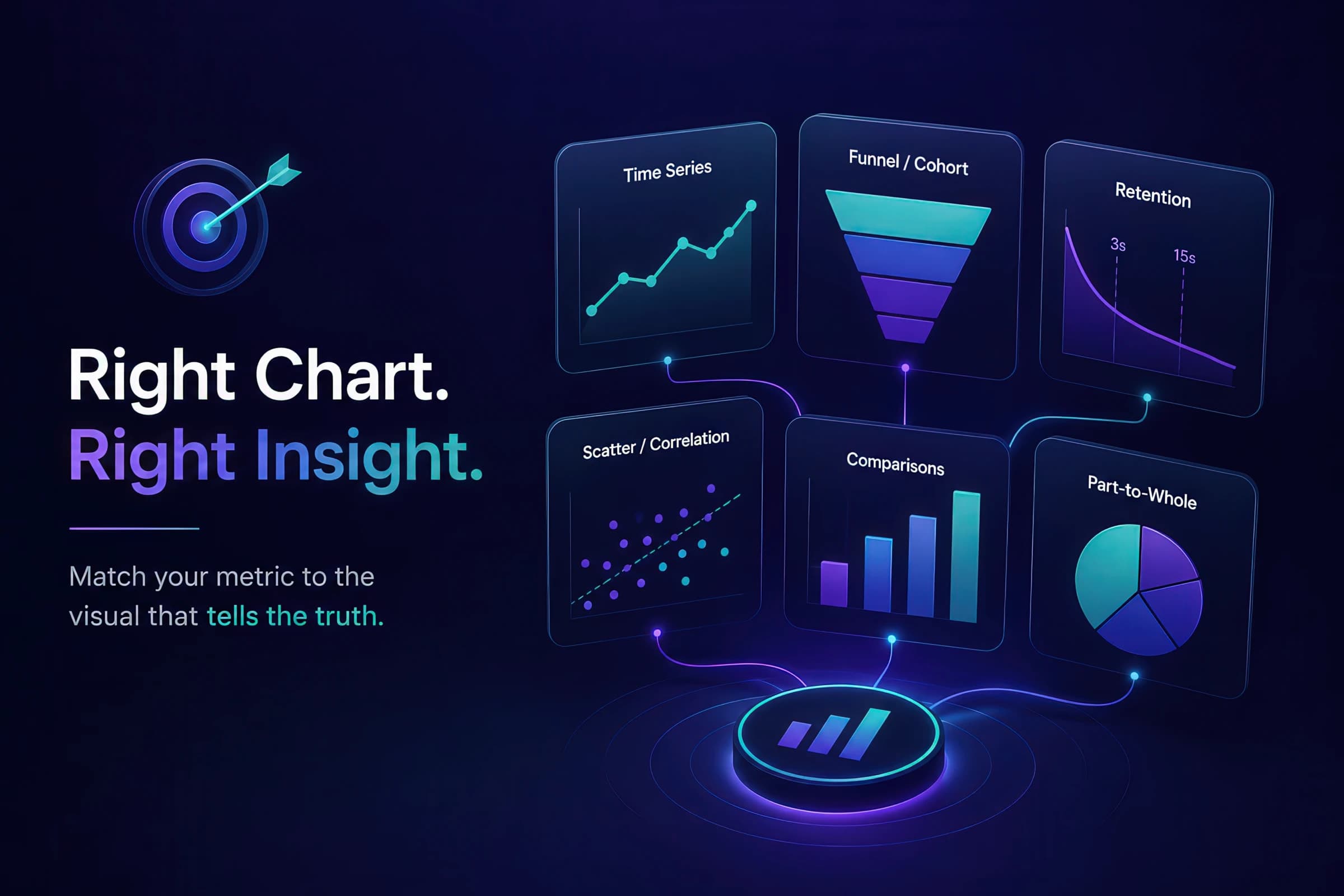 Which Chart for Which Metric: The Complete Marketing Data Visualization Guide