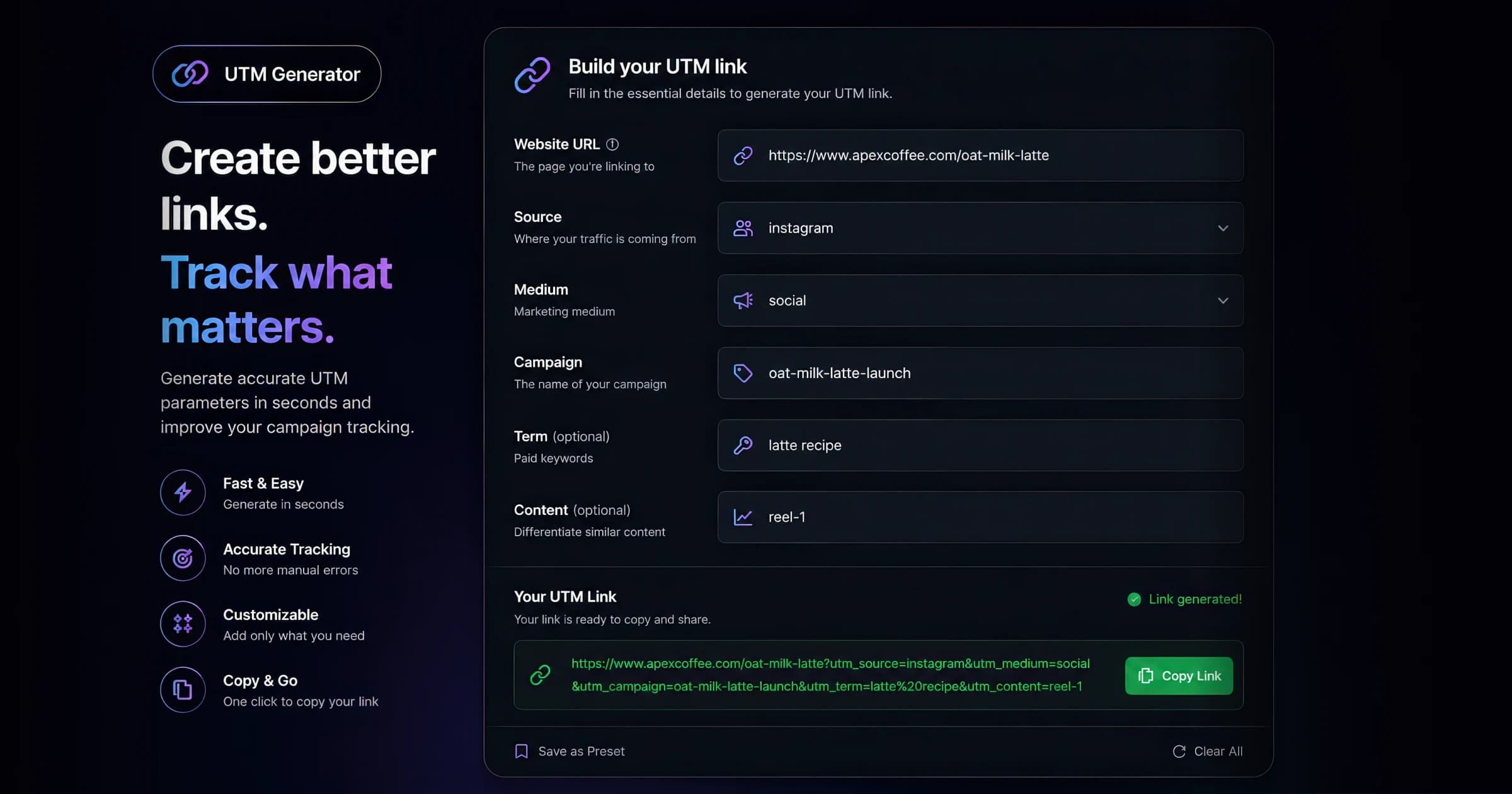 UTM Campaign URL Builder